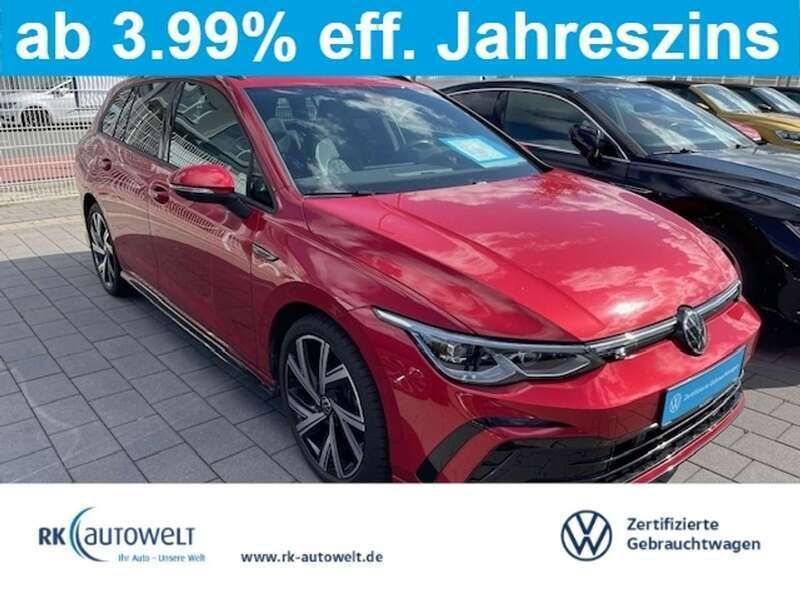 Rot Gebraucht 2022 VW Golf VIII R-line Kombi | 33.998 € (Fairer Preis) - Bild 1/4