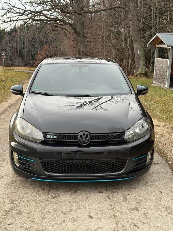 Gebraucht VW Golf GTD 170 PS (125 kW) 2010 Schwarz Coupé