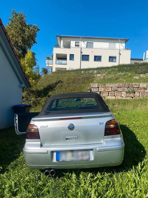 Gebraucht VW Golf Cabriolet 115 PS (84 kW) 2001 Silber Cabrio