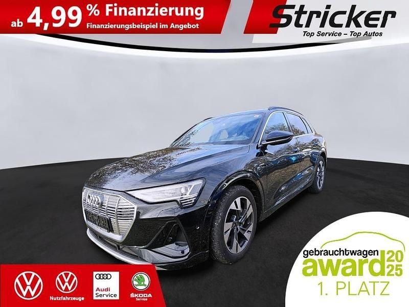Gebraucht Audi e-tron S-Line 230 kW (313 PS) 2022 Mythosschwarz metallic (metallic) SUV