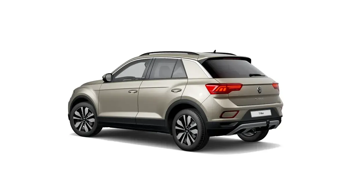 Gebraucht VW T-Roc Move 110 PS (80 kW) 2023 Ivory silver (silber) SUV