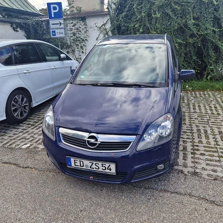 Blau Gebraucht 2007 Opel Zafira Van / Kleinbus | 2.100 € (Superpreis) - Bild 1/4