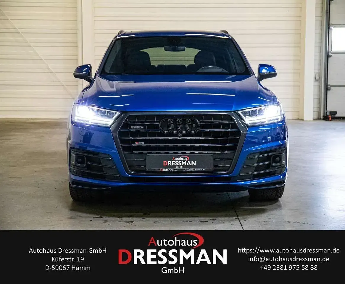 Używany Audi Q7 S-Line 272 KM (200 kW) 2016 Niebieski SUV