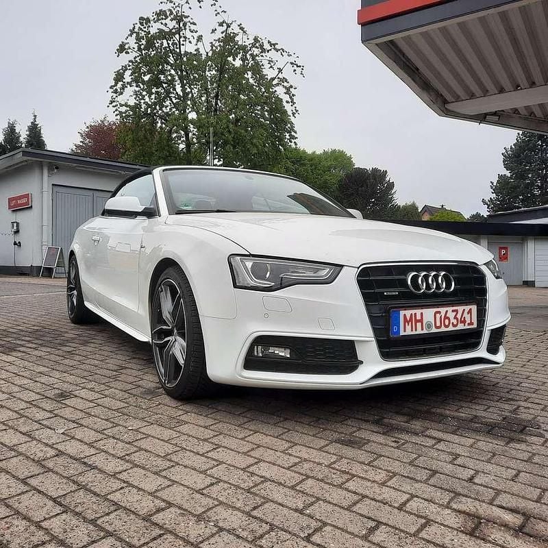 Gebraucht Audi A5 Cabriolet 245 PS (180 kW) 2014 Alpineweiß Cabrio