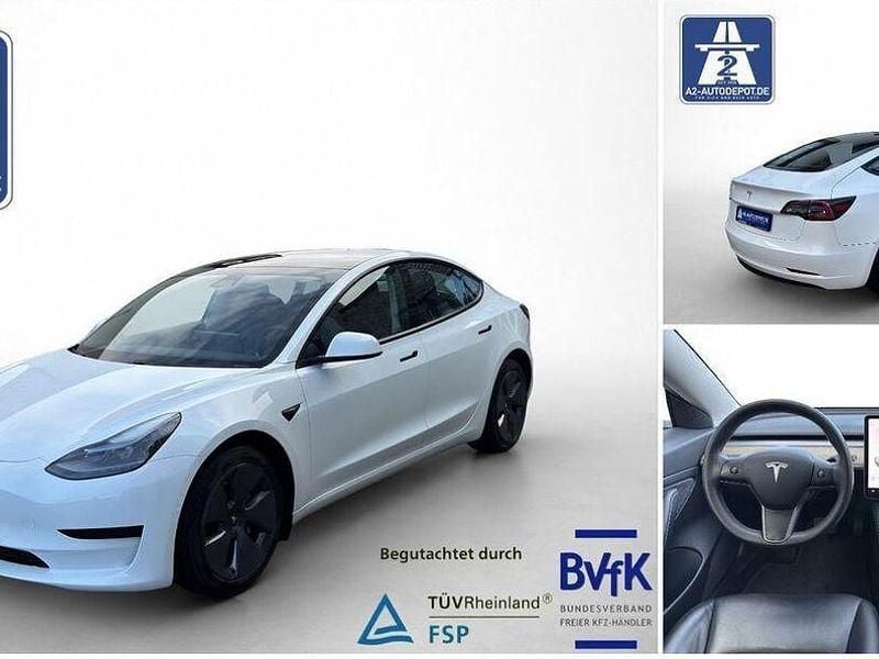 Gebraucht Tesla Model 3 Standard Range Plus 225 kW (306 PS) 2021 Weiss Limousine