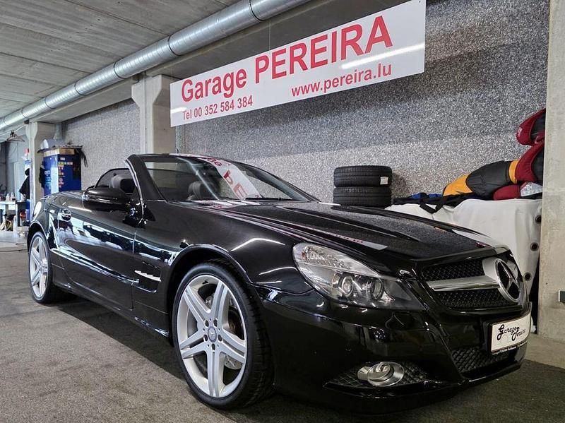 Schwarz Gebraucht 2008 Mercedes SL350 Cabrio | 31.900 € (Teuer) - Bild 1/4