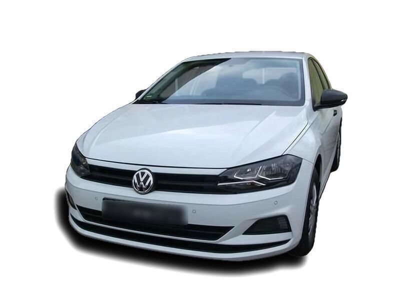 Weiss Gebraucht 2018 VW Polo Trendline Limousine | 14.457 € (Teuer) - Bild 1/4