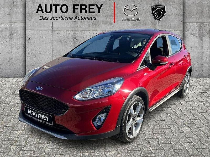 Rot Gebraucht 2019 Ford Fiesta Active Kleinwagen | 14.290 € (Fairer Preis) - Bild 1/3