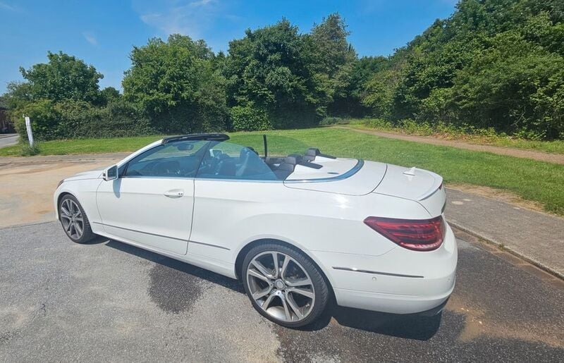 Weiß Gebraucht 2016 Mercedes E350 Cabrio | 22.300 € (Superpreis) - Bild 1/4