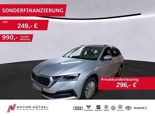 Gebraucht Skoda Octavia Ambition 150 PS (110 kW) 2021 Brillantsilber metallic Kombi