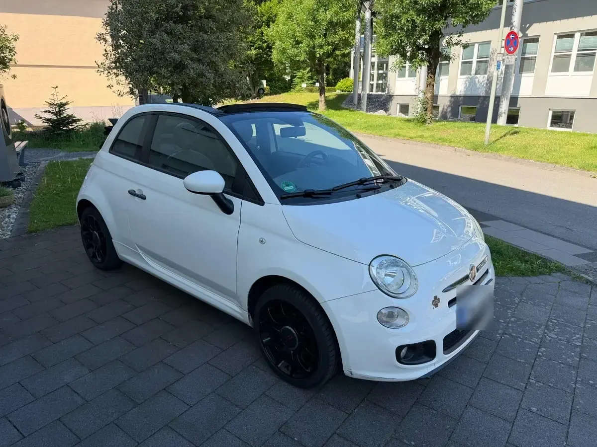 Gebraucht Fiat 500S 69 PS (50 kW) 2013 Weiß Cabrio