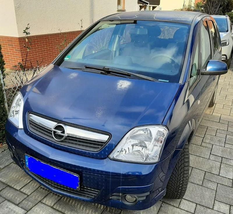 Gebraucht Opel Meriva Edition 105 PS (77 kW) 2008 Blau Van / Kleinbus