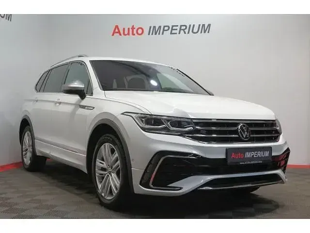 Gebraucht VW Tiguan Allspace R-line 190 PS (139 kW) 2022 Weiß SUV