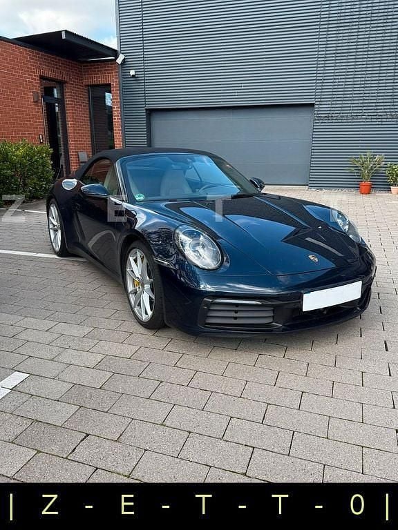 Nachtblau Gebraucht 2019 Porsche 992 Cabrio | 116.000 € (Teuer) - Bild 1/4