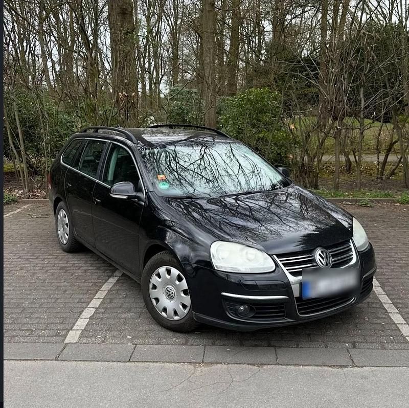 Schwarz Gebraucht 2008 VW Golf VI Kombi | 1.399 € (Fairer Preis) - Bild 1/4
