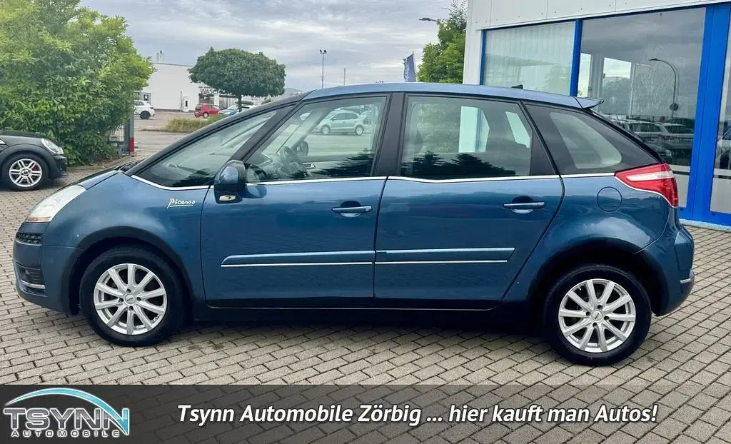Gebraucht Citroën C4 Picasso Tendance 109 PS (80 kW) 2010 Blau kyanos mit schutzlack Van / Kleinbus