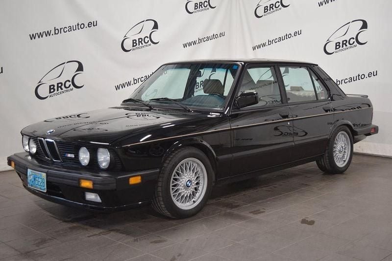 Gebraucht BMW M5 Performance 258 PS (189 kW) 1988 Schwarz Limousine