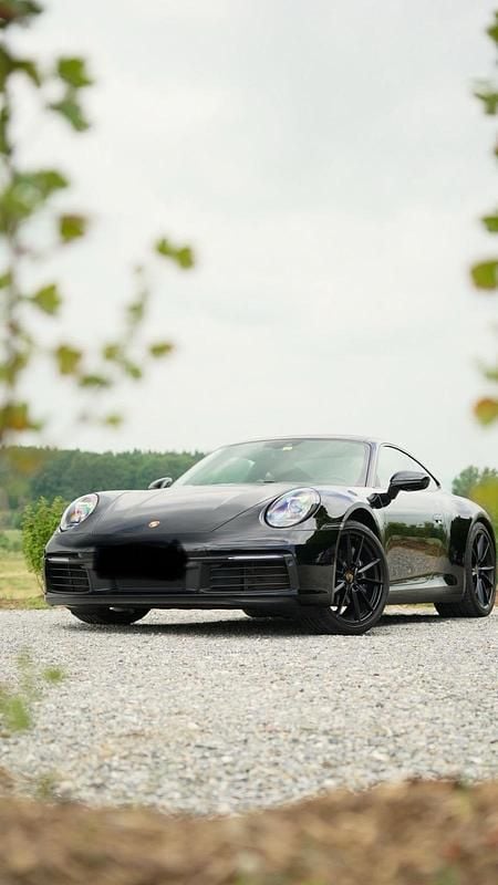 Schwarz Gebraucht 2021 Porsche 911 Black Edition Coupé | 122.992 € (Superpreis) - Bild 1/4