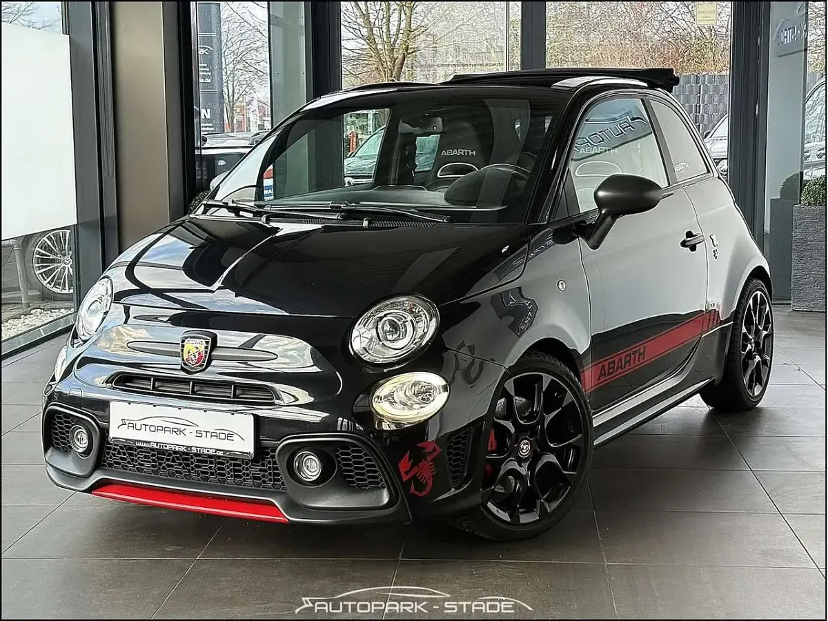Second-hand Abarth 595C 179 CP (131 kW) 2017 Negru Cabrio