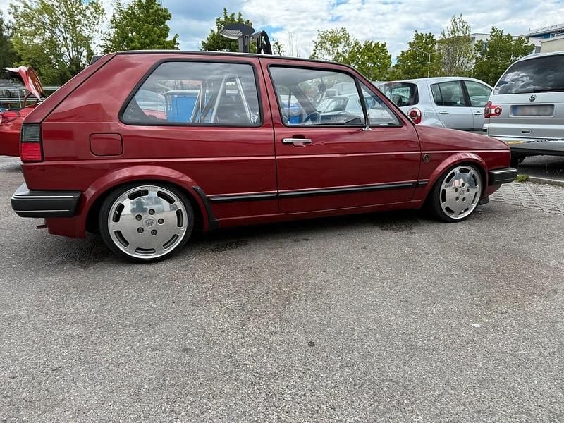 Gebraucht VW Golf II 55 PS (40 kW) 1987 Rot Kleinwagen