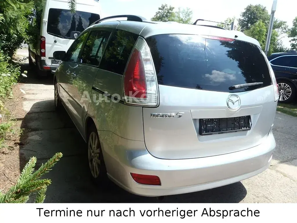 Gebraucht Mazda 5 Active 145 PS (106 kW) 2009 Silber Van / Kleinbus