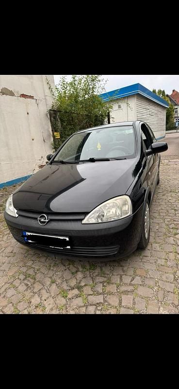 Schwarz Gebraucht 2002 Opel Corsa Kleinwagen | 800 € (Guter Preis) - Bild 1/3