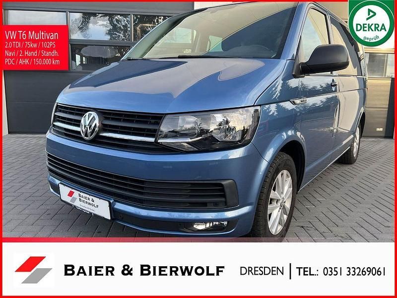 Blau Gebraucht 2018 VW T6 Van | 26.990 € - Bild 1/4