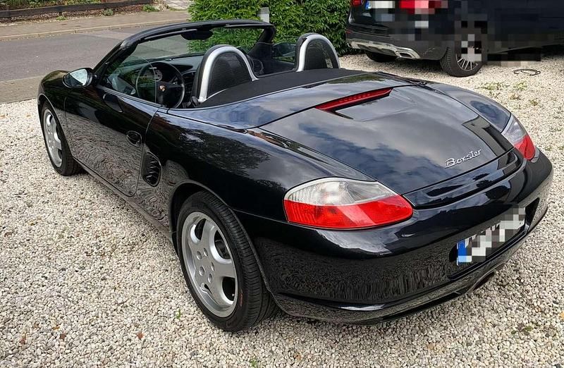 Gebraucht Porsche Boxster 228 PS (167 kW) 2004 Schwarz Cabrio