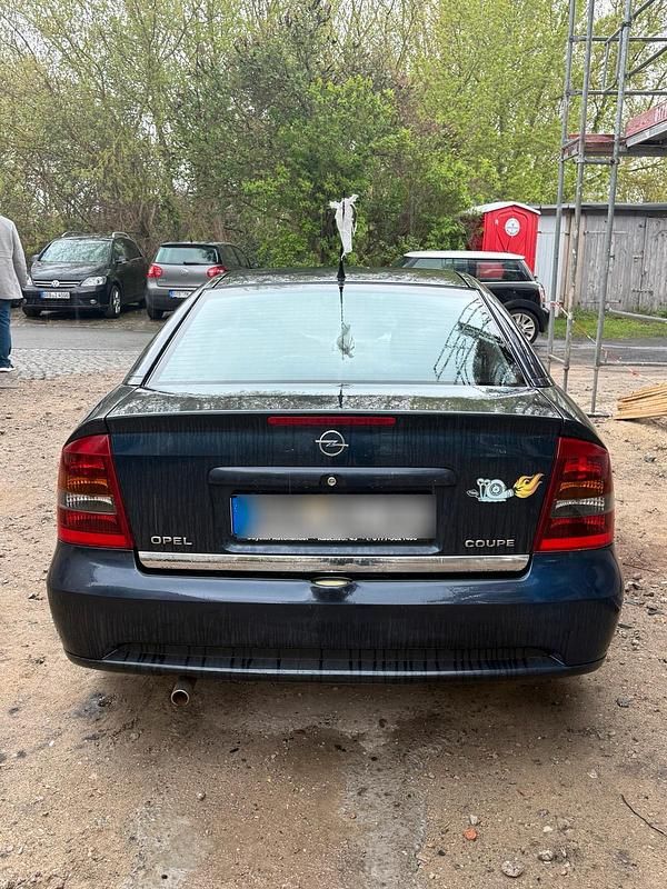 Brugt Opel Astra 125 HK (91 kW) 2002 Blå Coupe