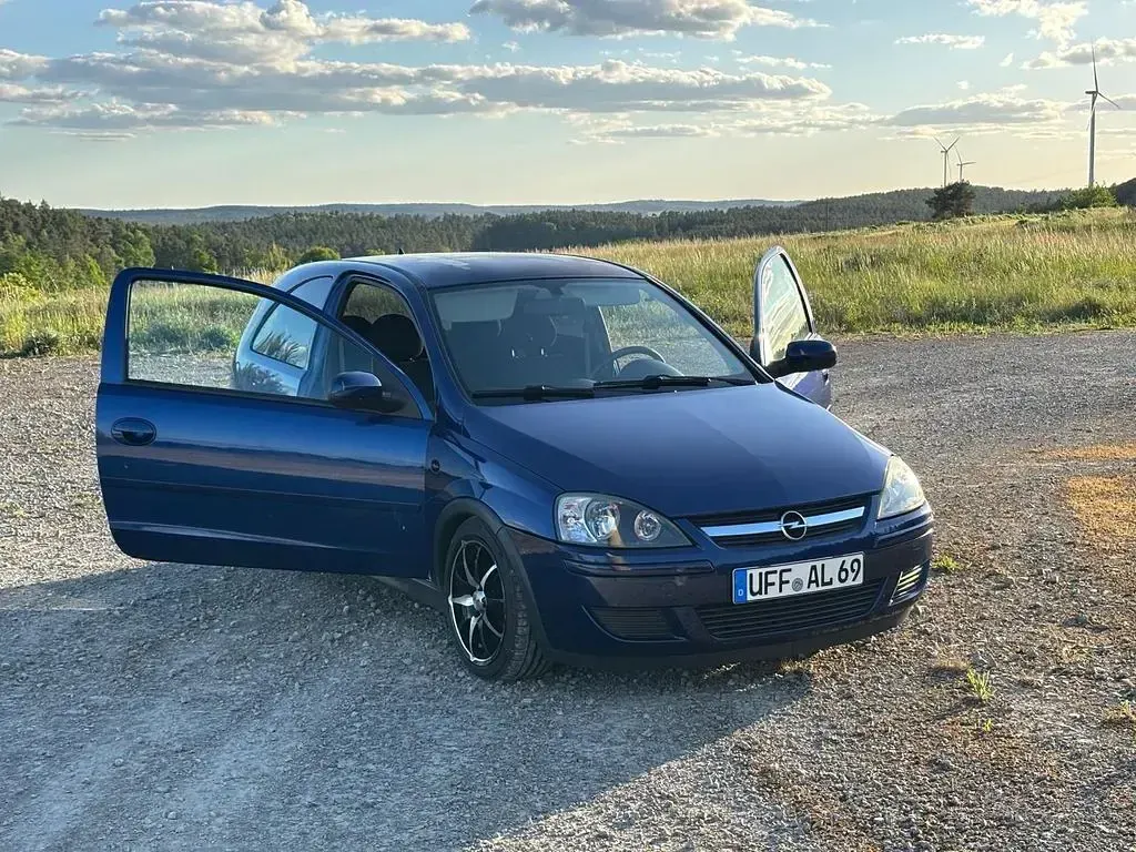 Gebraucht Opel Corsa Sport 80 PS (58 kW) 2006 Blau Kleinwagen