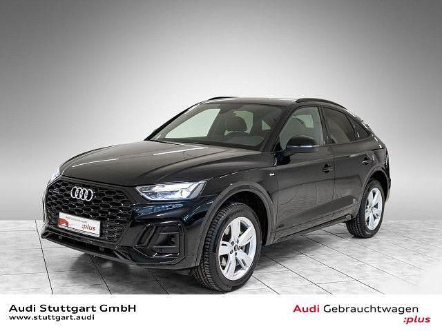 Schwarz Gebraucht 2022 Audi Q5 Sportback S-Line SUV | 45.920 € (Etwas zu teuer) - Bild 1/4