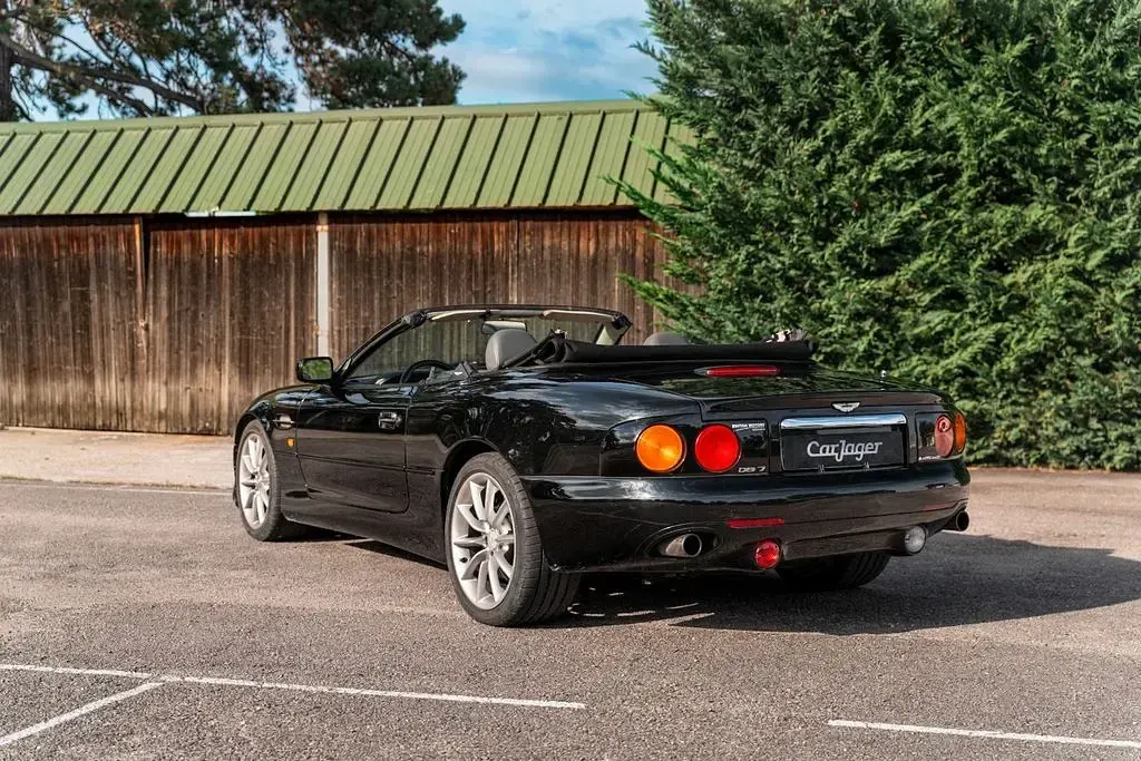 Gebraucht Aston Martin DB7 420 PS (308 kW) 2000 Schwarz Cabrio