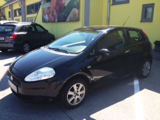 Gebraucht Fiat Grande Punto 102 PS (75 kW) 2007 Schwarz metallic Kleinwagen