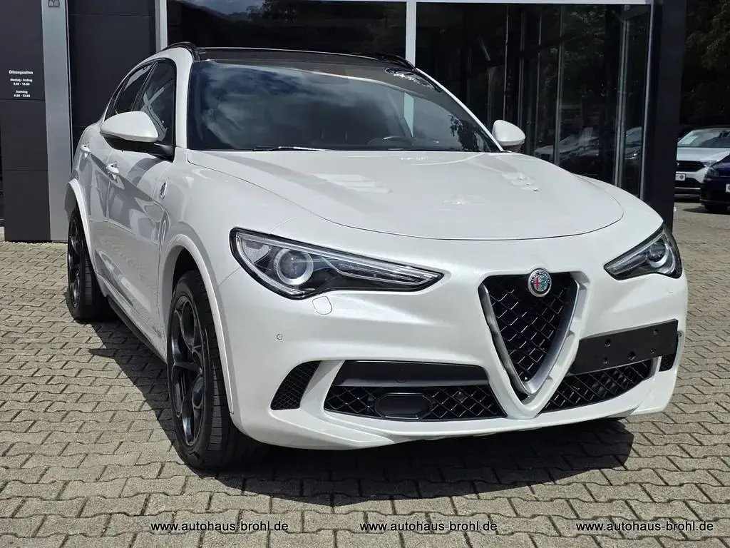 Gebraucht Alfa Romeo Stelvio Quadrifoglio 510 PS (375 kW) 2019 Weiß SUV