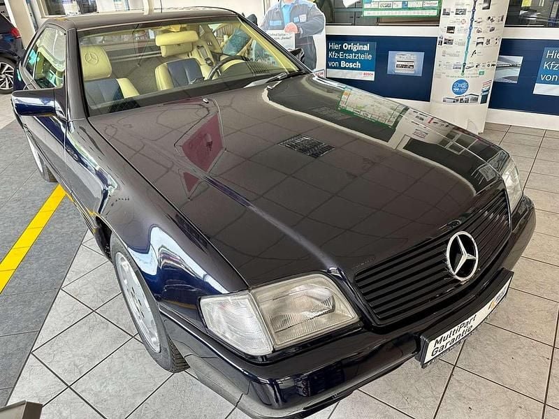 Gebraucht Mercedes SL500 326 PS (239 kW) 1990 Blaumet Cabrio