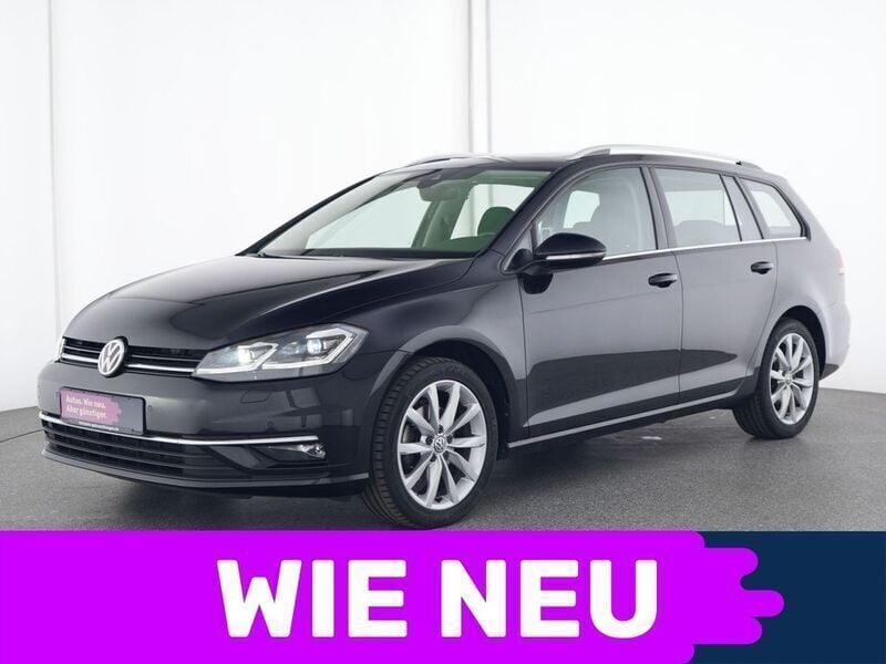 Schwarz Gebraucht 2020 VW Golf VII Highline Kombi | 14.658 € (Guter Preis) - Bild 1/4