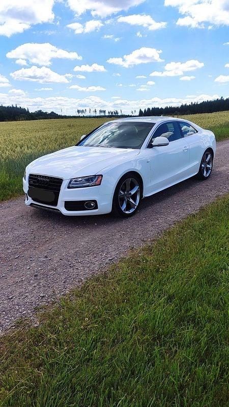Weiß Gebraucht 2008 Audi A5 S-Line Coupé | 14.200 € (Teuer) - Bild 1/4