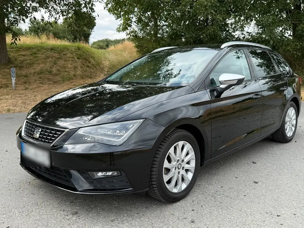 Gebraucht Seat Leon 110 PS (80 kW) 2015 Schwarz Kombi
