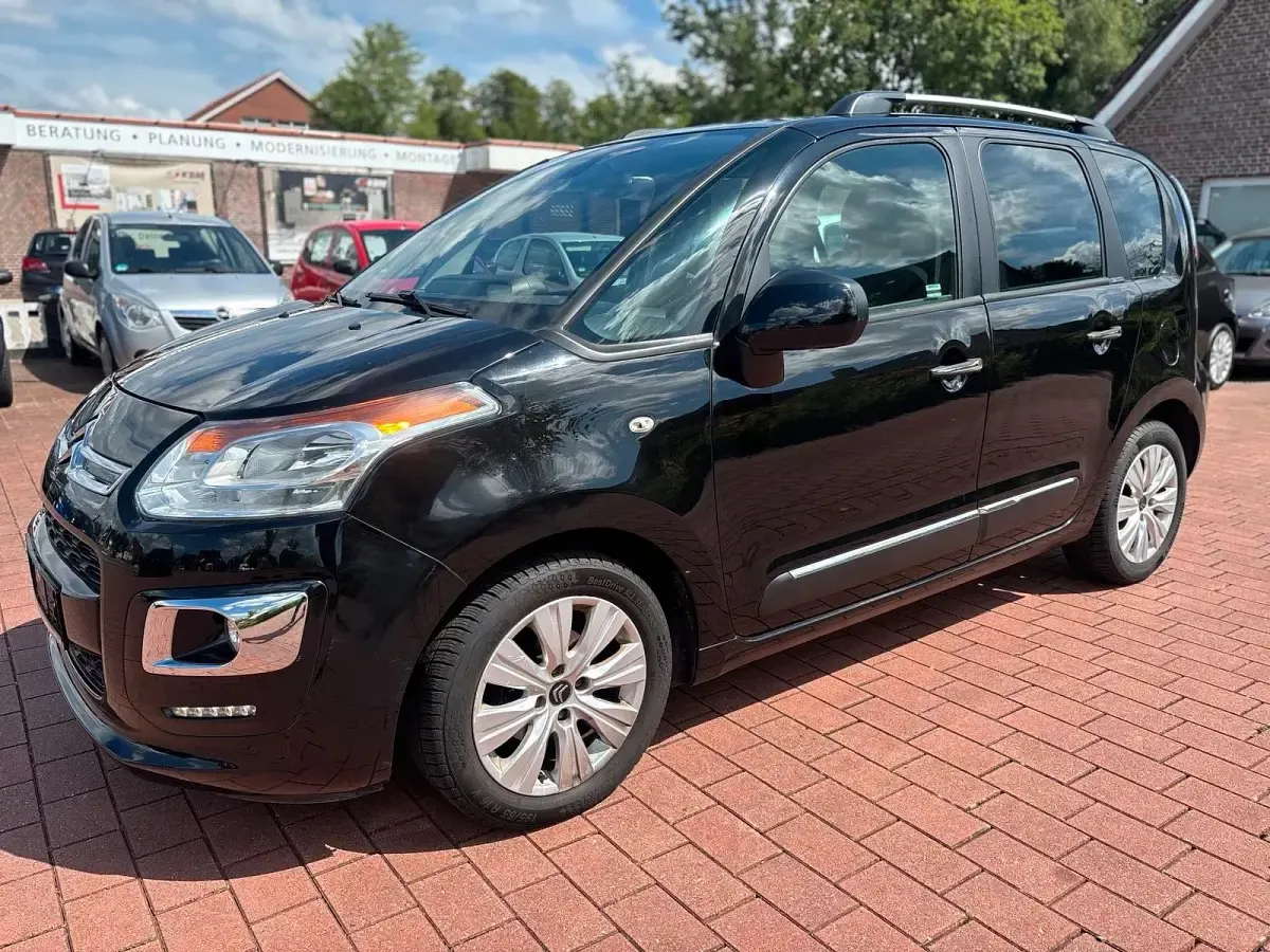 Gebraucht Citroën C3 Picasso Exclusive 99 PS (72 kW) 2015 Schwarz Van / Kleinbus