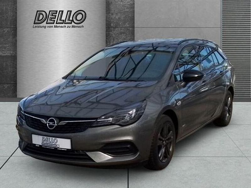 Quarz grau Gebraucht 2021 Opel Astra Design & Tech Kombi | 17.990 € - Bild 1/4