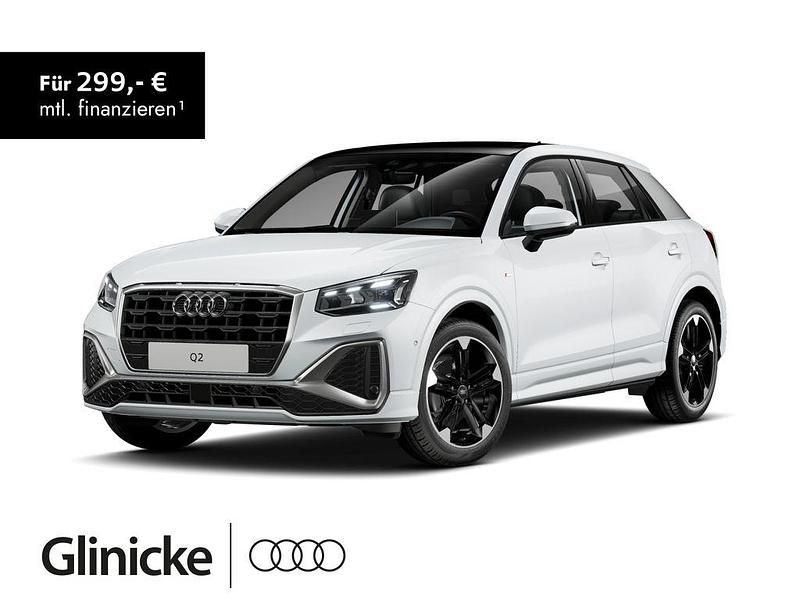Gebraucht Audi Q2 S-Line 150 PS (110 kW) 2024 Gletscherweiß metallic SUV