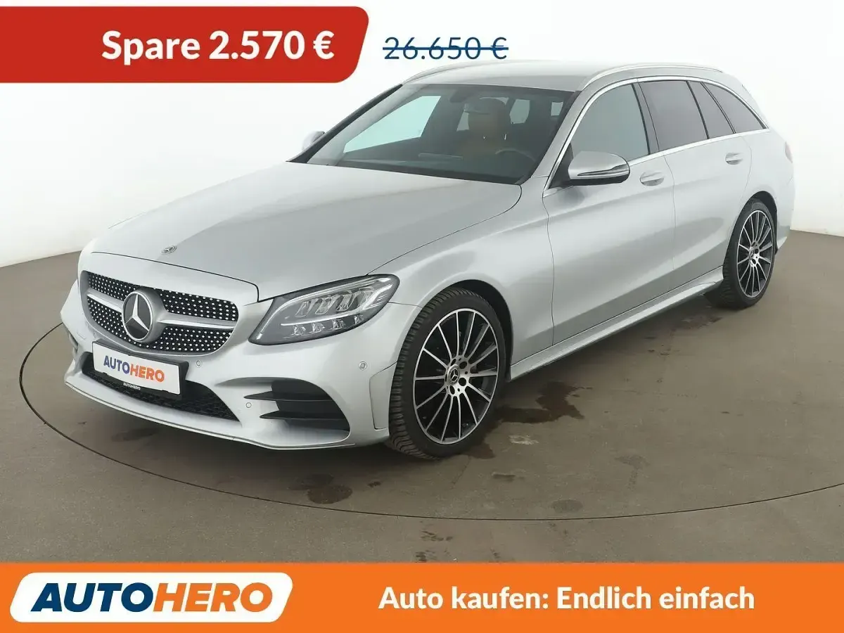Gebraucht Mercedes C180 AMG line 156 PS (114 kW) 2020 Kombi