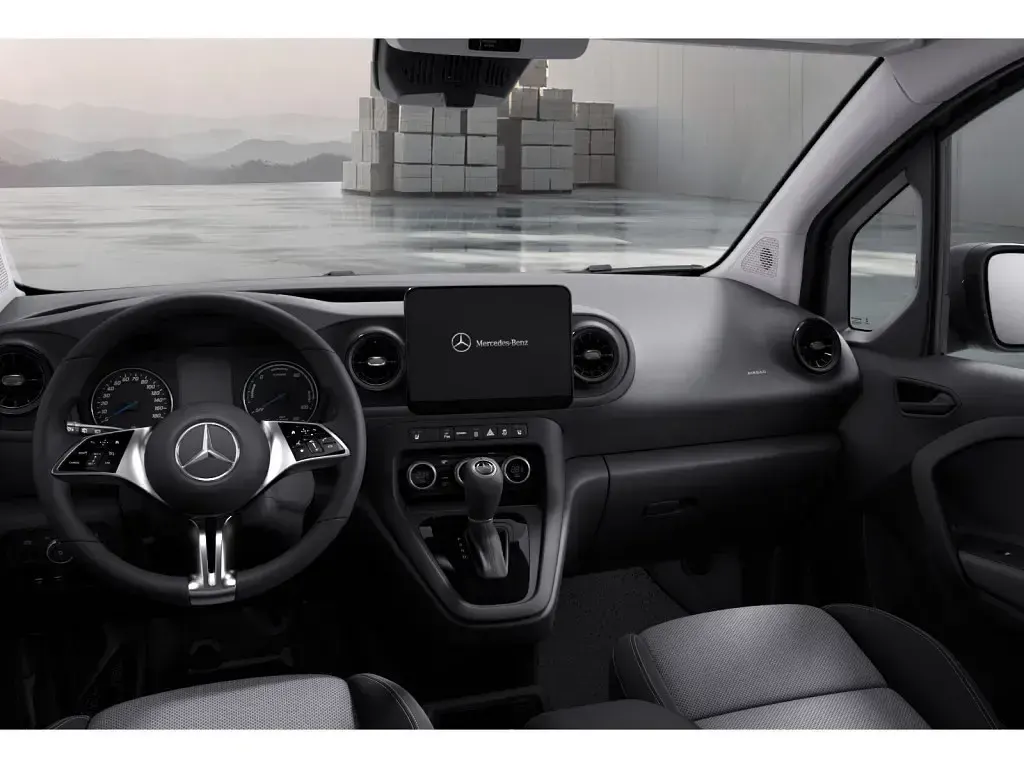 Neu Mercedes eCitan 89 kW (122 PS) 2025 Schwarz / loparitschwarz Van