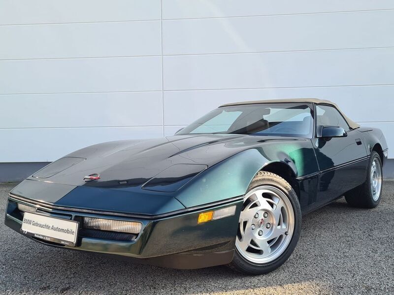 Grün Gebraucht 1990 Chevrolet Corvette C4 Cabrio | 19.000 € - Bild 1/4