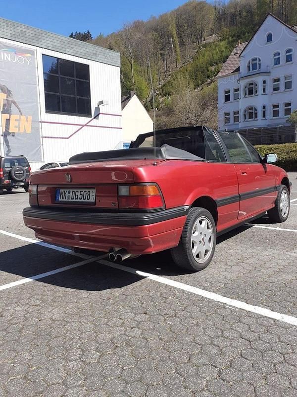 Gebraucht Rover 216 122 PS (89 kW) 1993 Rot Cabrio