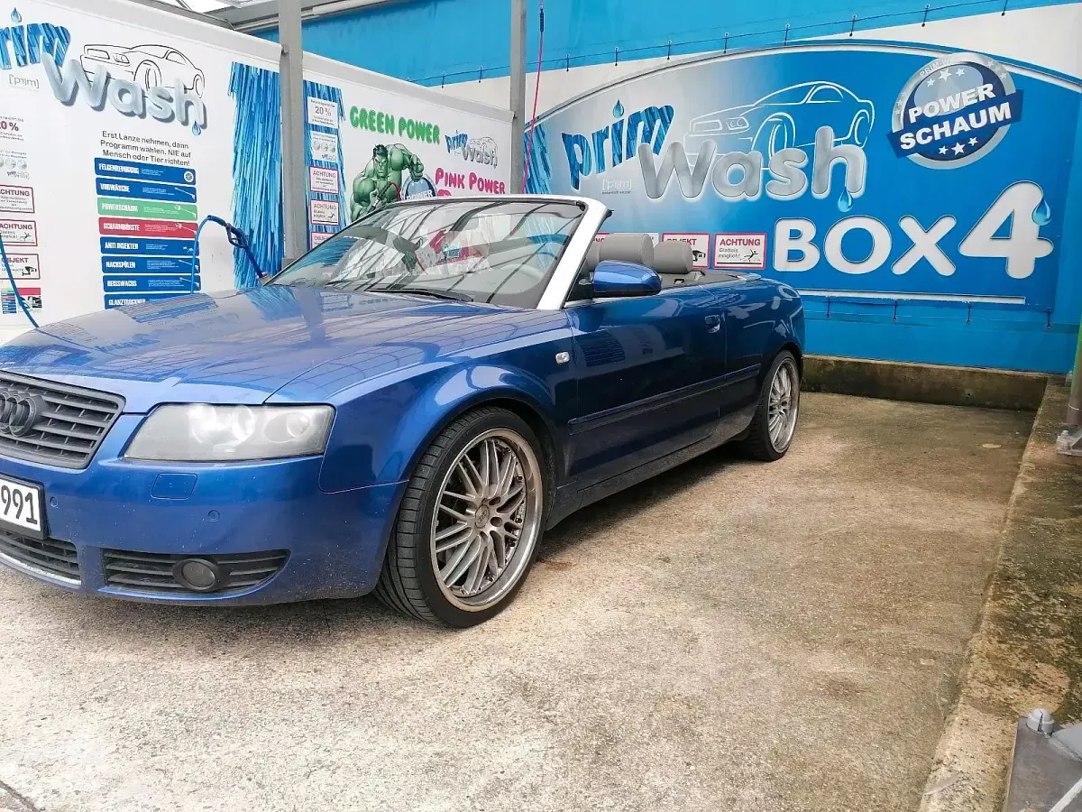 Gebraucht Audi A4 Cabriolet 220 PS (161 kW) 2003 Blau Cabrio
