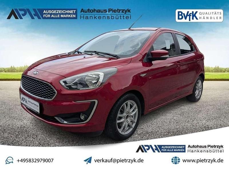 Rubyrot (metallic) (metallic) Gebraucht 2019 Ford Ka Cool & Connect Kleinwagen | 9.900 € (Fairer Preis) - Bild 1/4