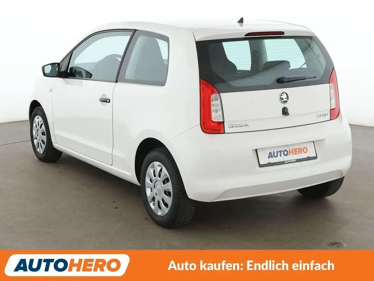 Gebraucht Skoda Citigo Active 60 PS (44 kW) 2019 Weiß Kleinwagen
