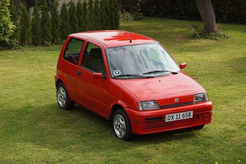 Gebraucht Fiat Cinquecento 54 PS (39 kW) 1996 Rot Kleinwagen