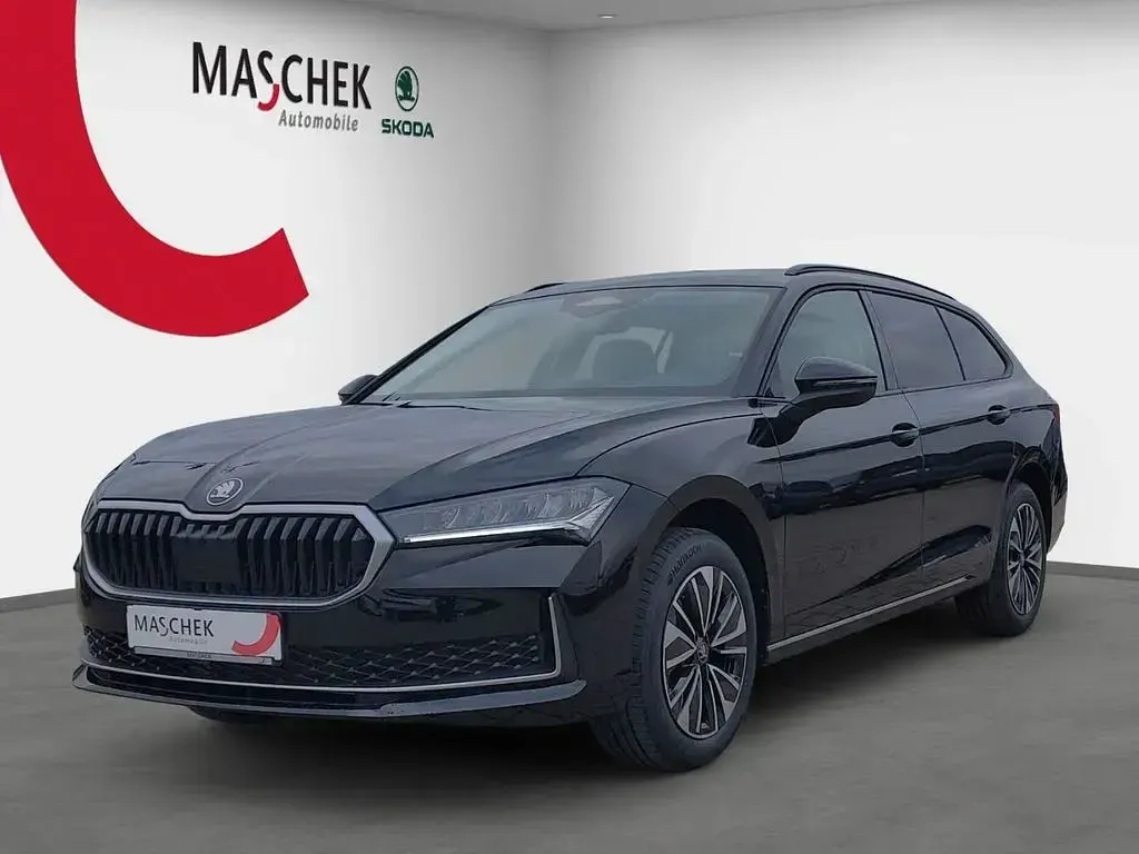 Neu Skoda Superb Selection 150 PS (110 kW) 2026 Schwarz Kombi